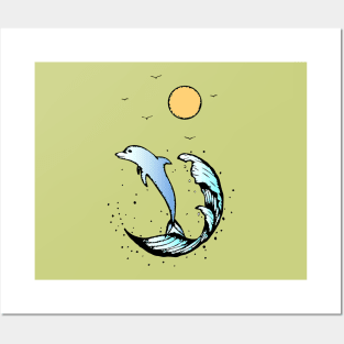 Dolphin Posters and Art